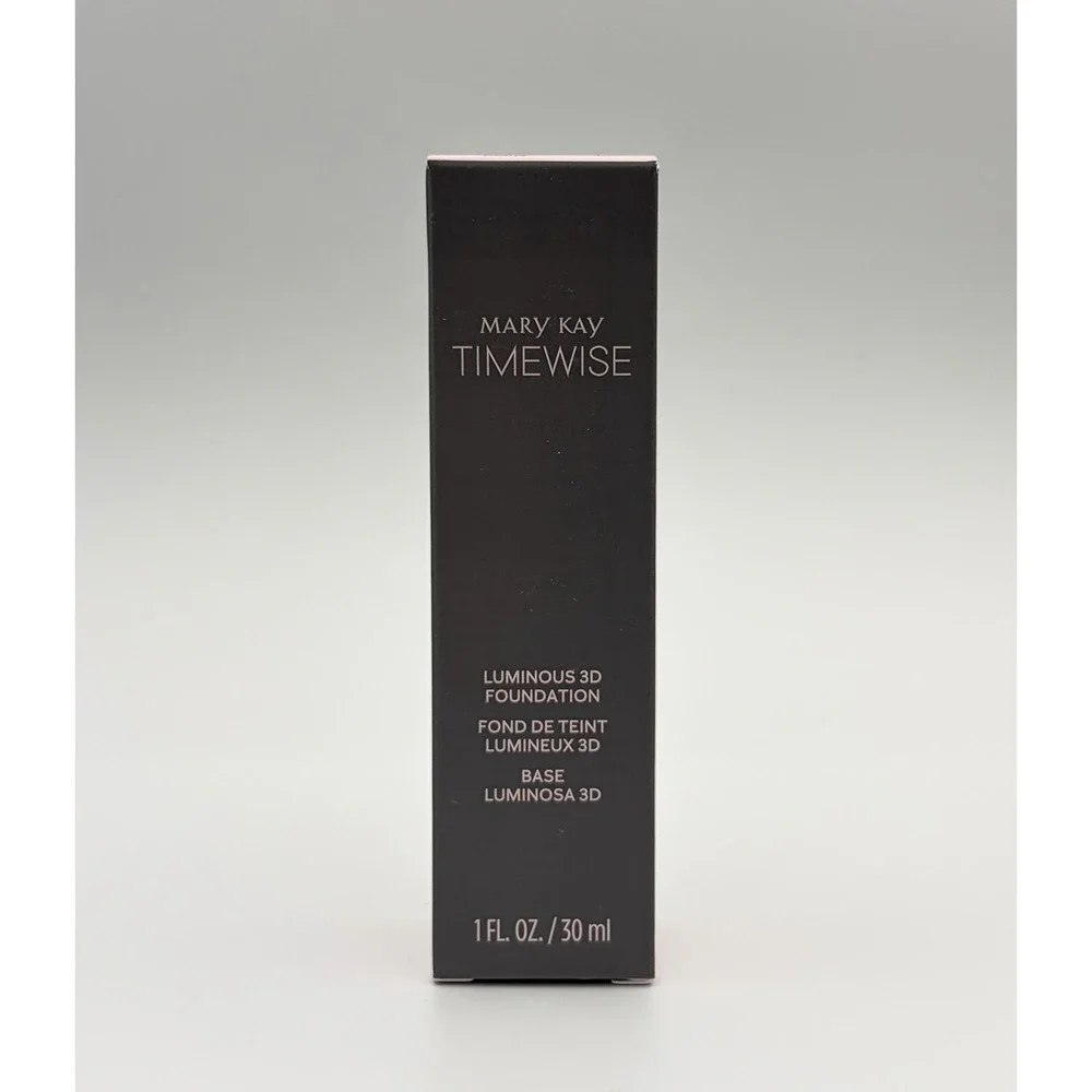 Mary Kay TimeWise Luminous 3D Foundation Ivory W 130 NIB 1oz/30ml